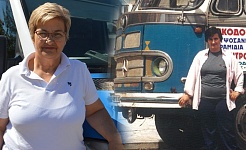 «Έπρεπε να στηρίξω το σπίτι μου» - Η πρώτη γυναίκα οδηγός αστικού λεωφορείου Αθανασία Μουστρούχου