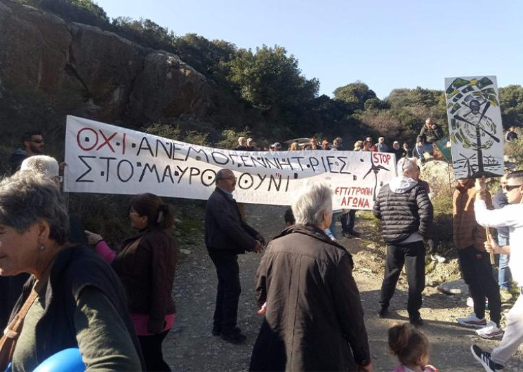 Ομόφωνη διαφωνία για τις ανεμογεννήτριες στο Μαυροβούνι του πρώην Δήμου Κορώνης αλλά…