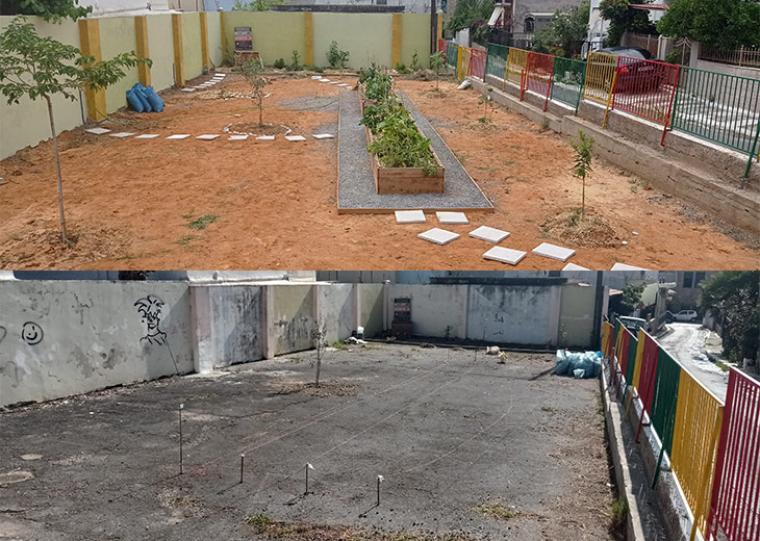 12ο Δημοτικό Σχολείο Καλαμάτας: «Κάτω από το πλακόστρωτο το χώμα ονειρεύεται το χορτάρι»…