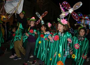 Καλαματιανό Καρναβάλι: Απογειώθηκε το κέφι στη νυχτερινή παρέλαση
